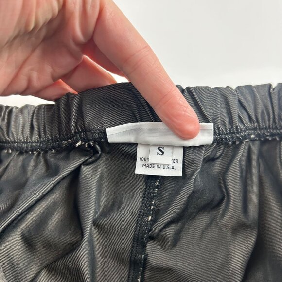 Bryn Walker Charcoal Relaxed Cropped Pant S - Picture 4 of 7